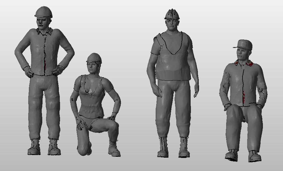 free 3d character stl model free download